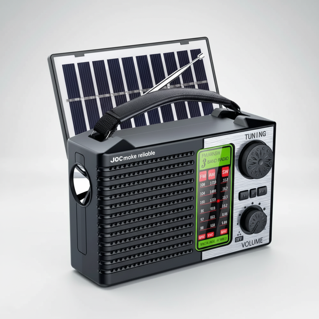 Nordspur | Radiantro Portable Solar Rechargeable Radio