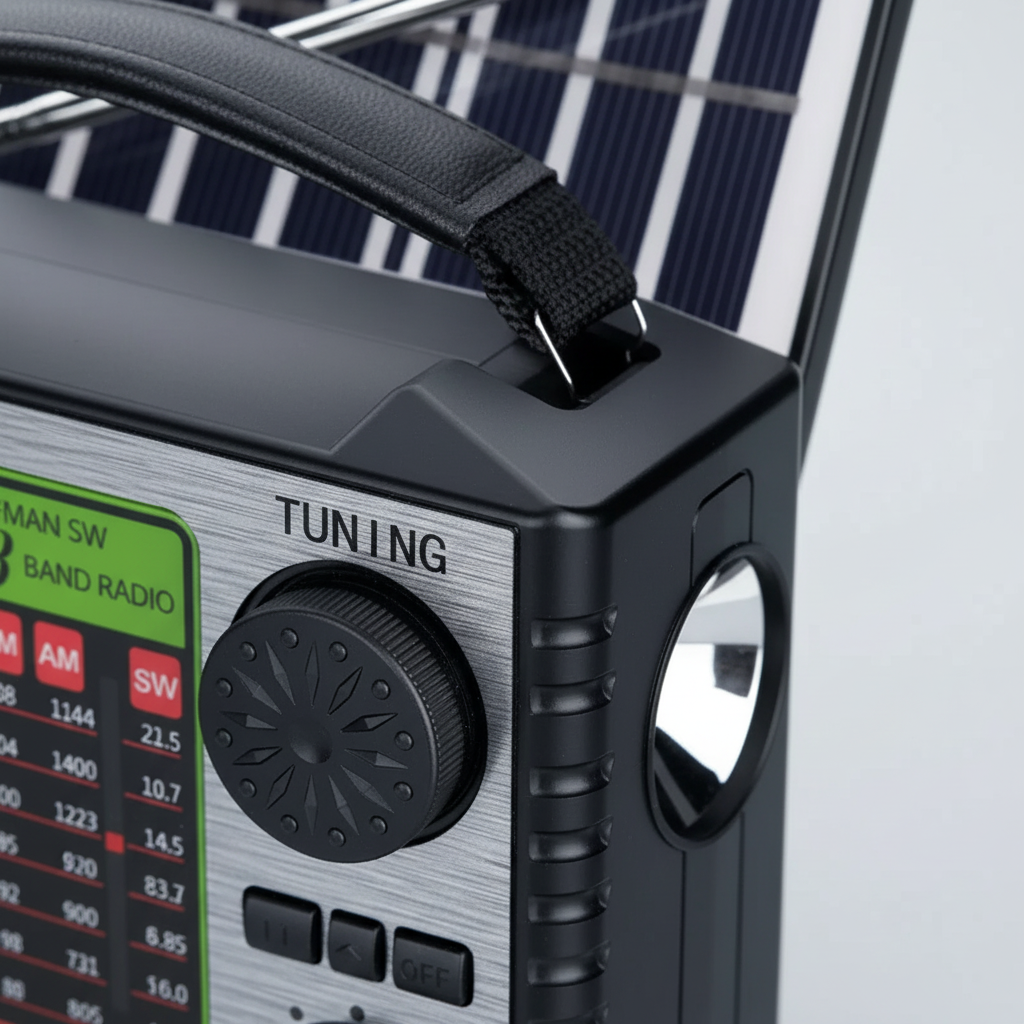 Nordspur | Radiantro Portable Solar Rechargeable Radio