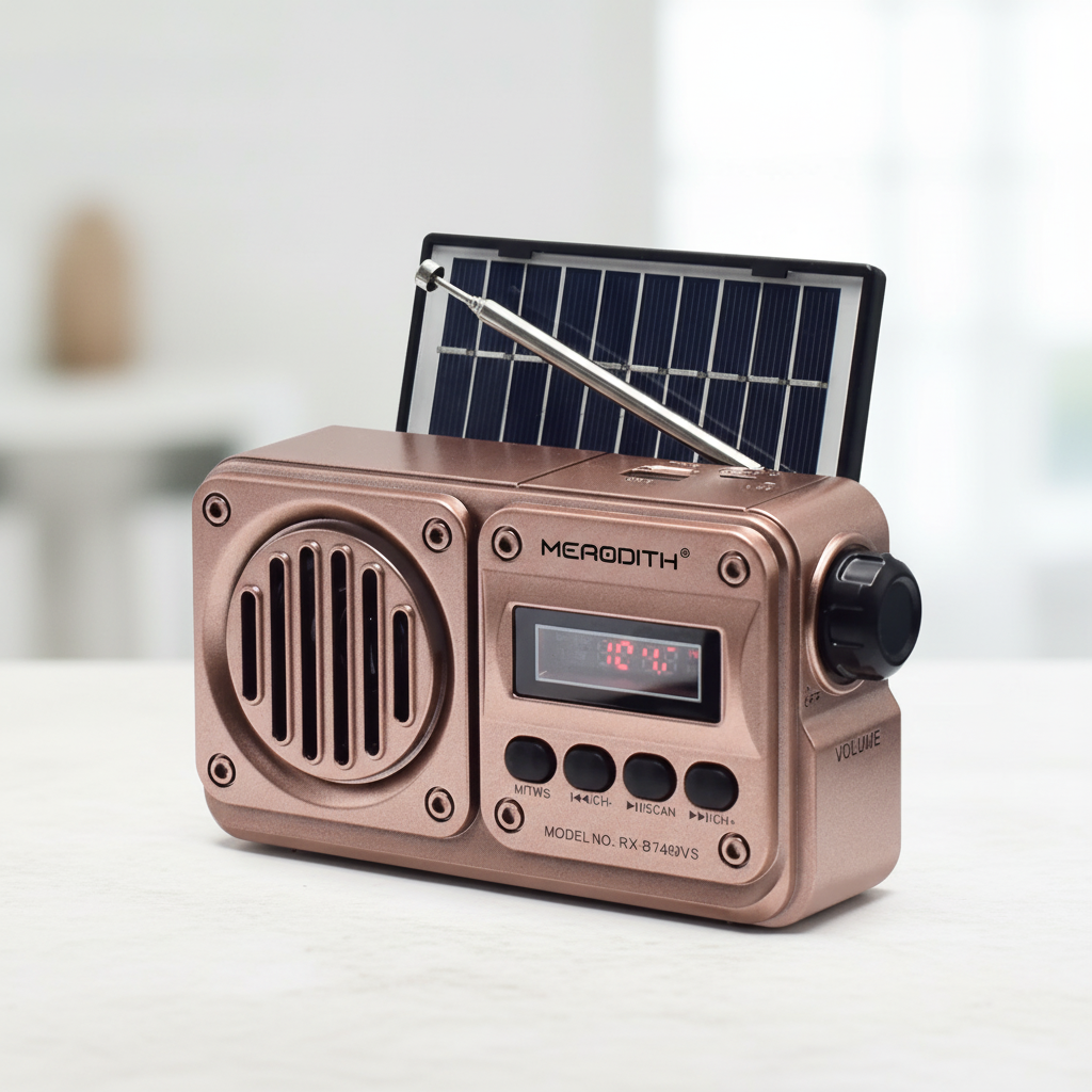 Nordspur | Radionex Portable Solar Powered Radio
