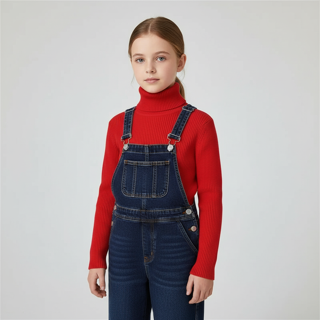 Nordspur | Rib Knit Cotton Turtleneck