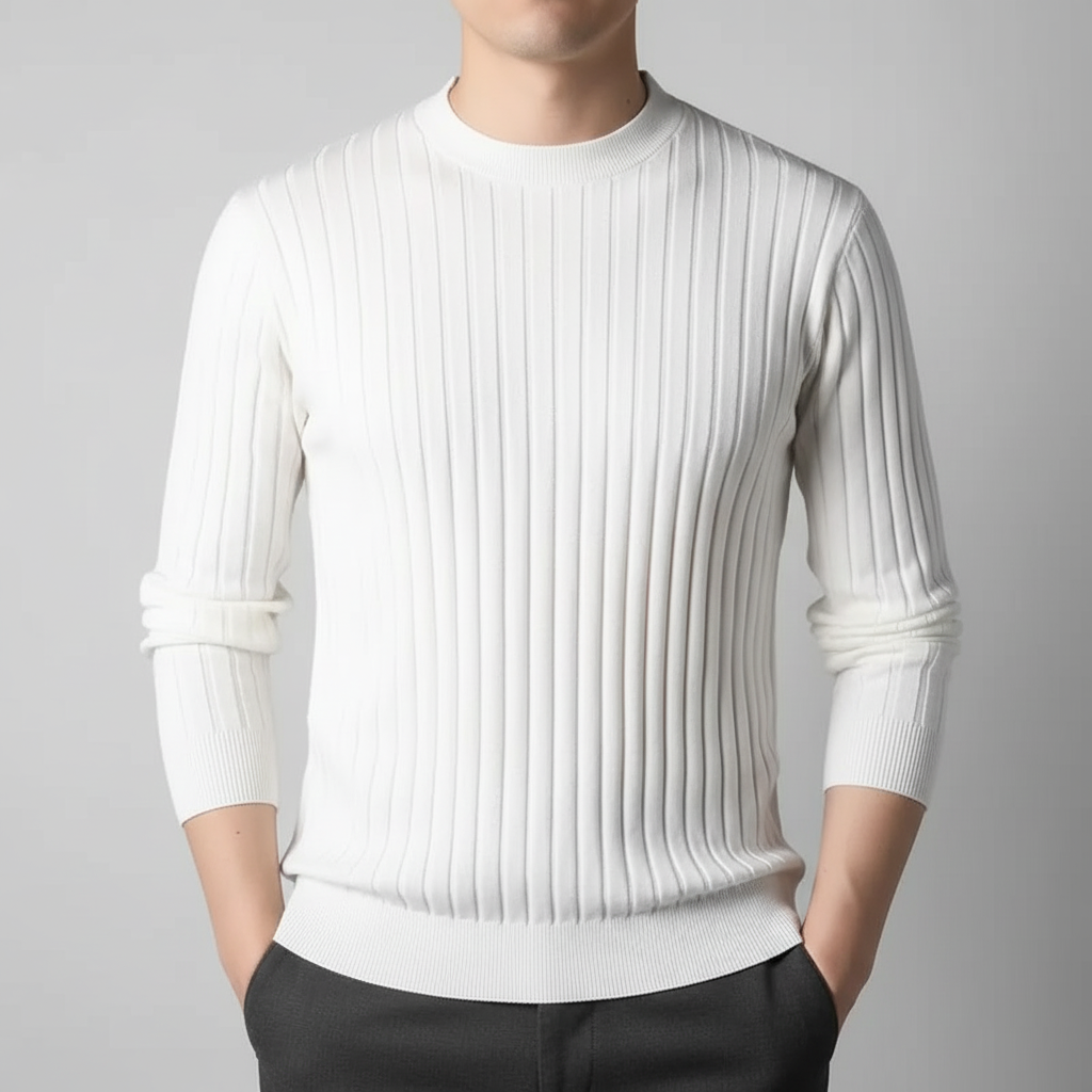 Nordspur | Rib Knit Crew Sweater