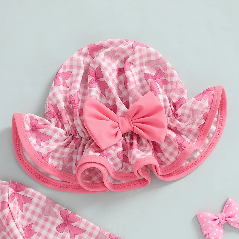 Nordspur | Rosabow Long Sleeve Toddler Swimsuit