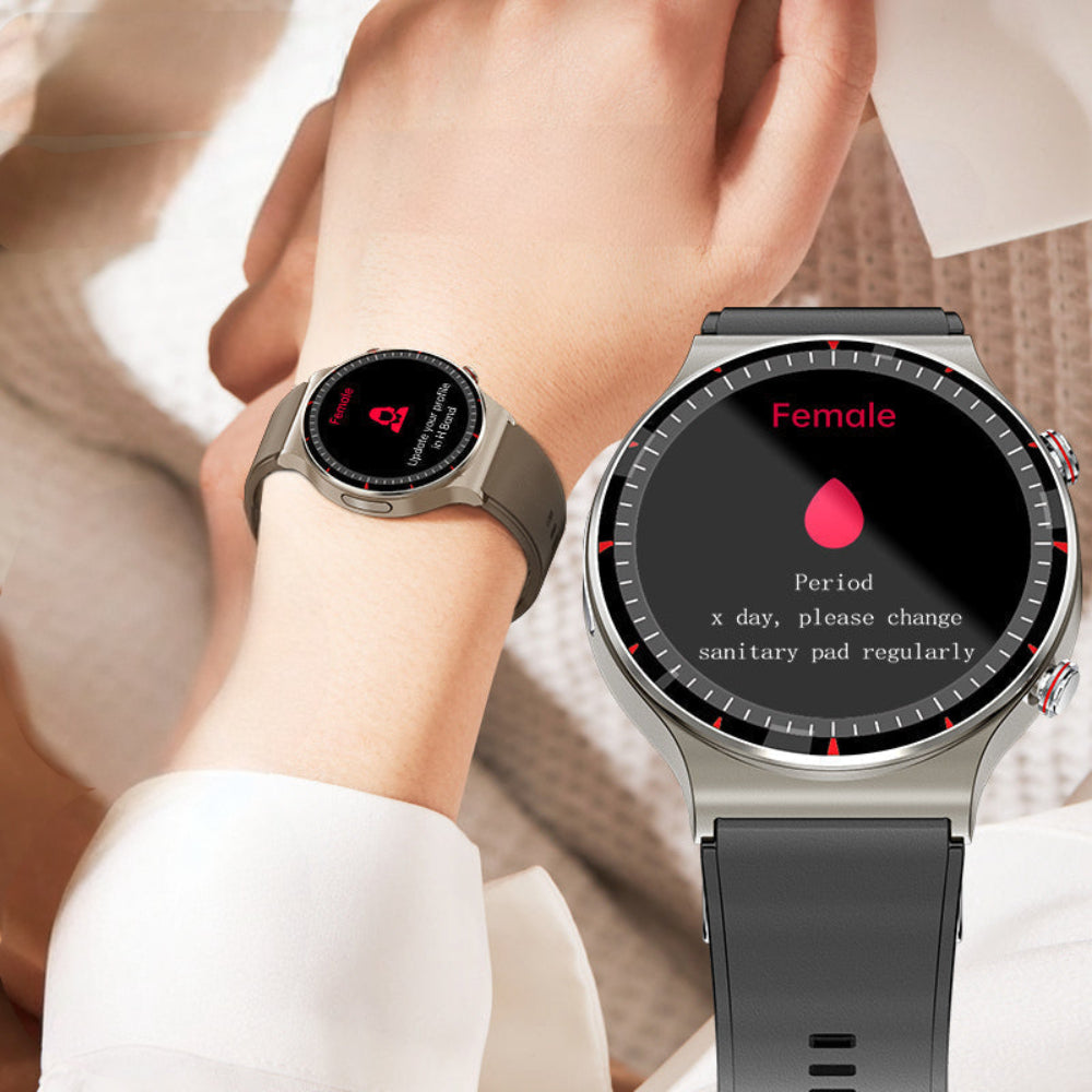 Nordspur | Round HD Touchscreen Smartwatch