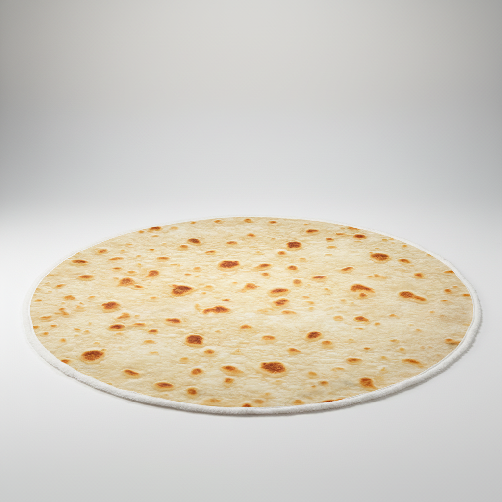 Nordspur | Round Printed Flannel Blanket