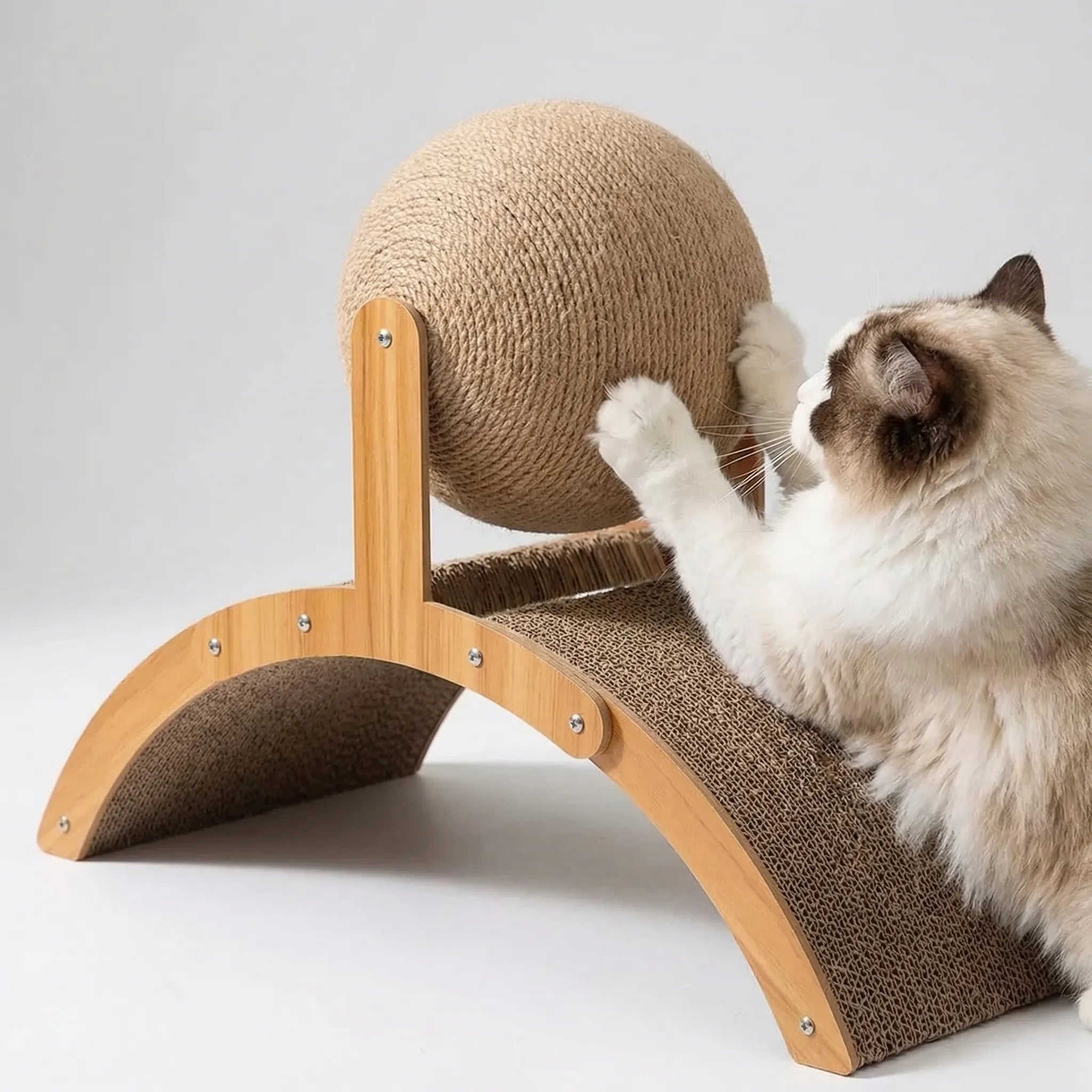 Nordspur | Scratchloft 2-In-1 Scratching Post With Ball