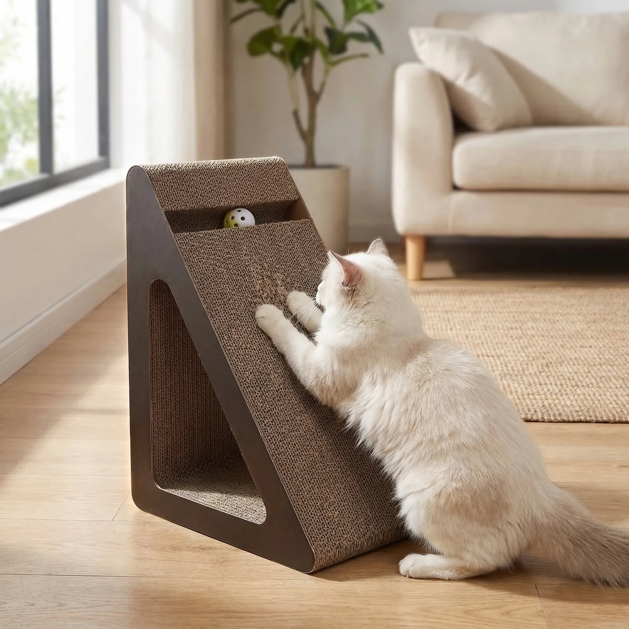 Nordspur | Scratchora Triangular Upright Cat Scratching Board