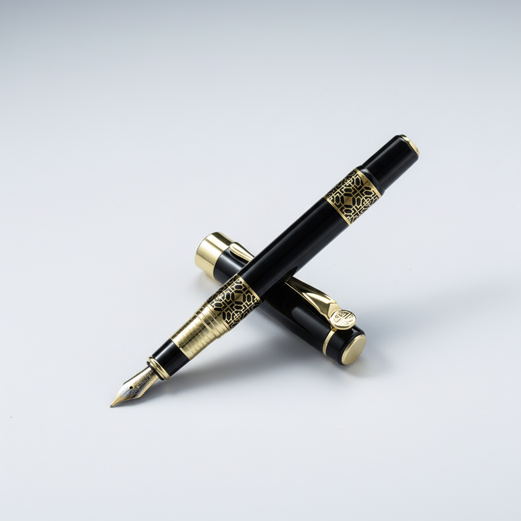 Nordspur | Scribeau Retro Metal Fountain Pen 5 Pieces