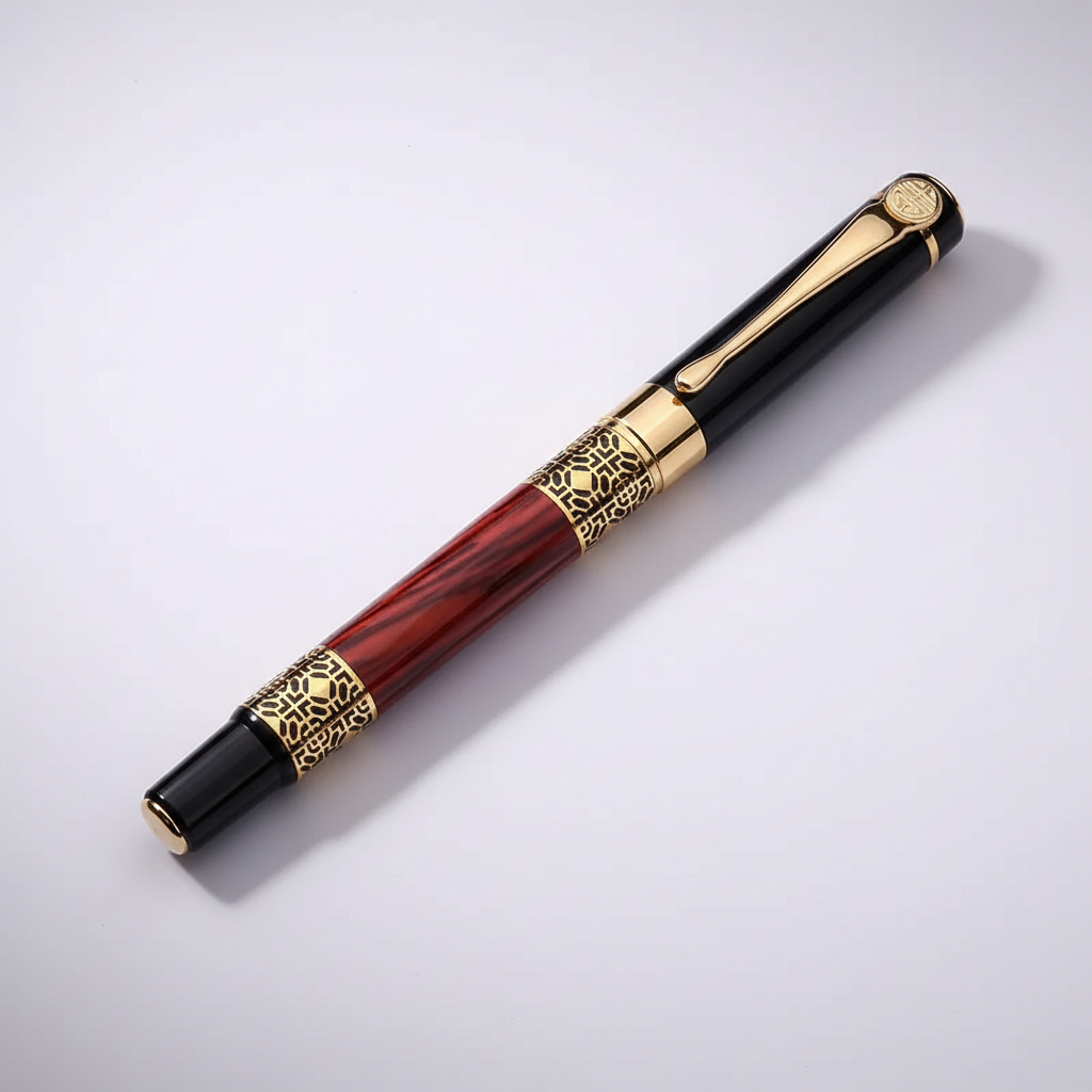 Nordspur | Scribeau Retro Metal Fountain Pen 5 Pieces