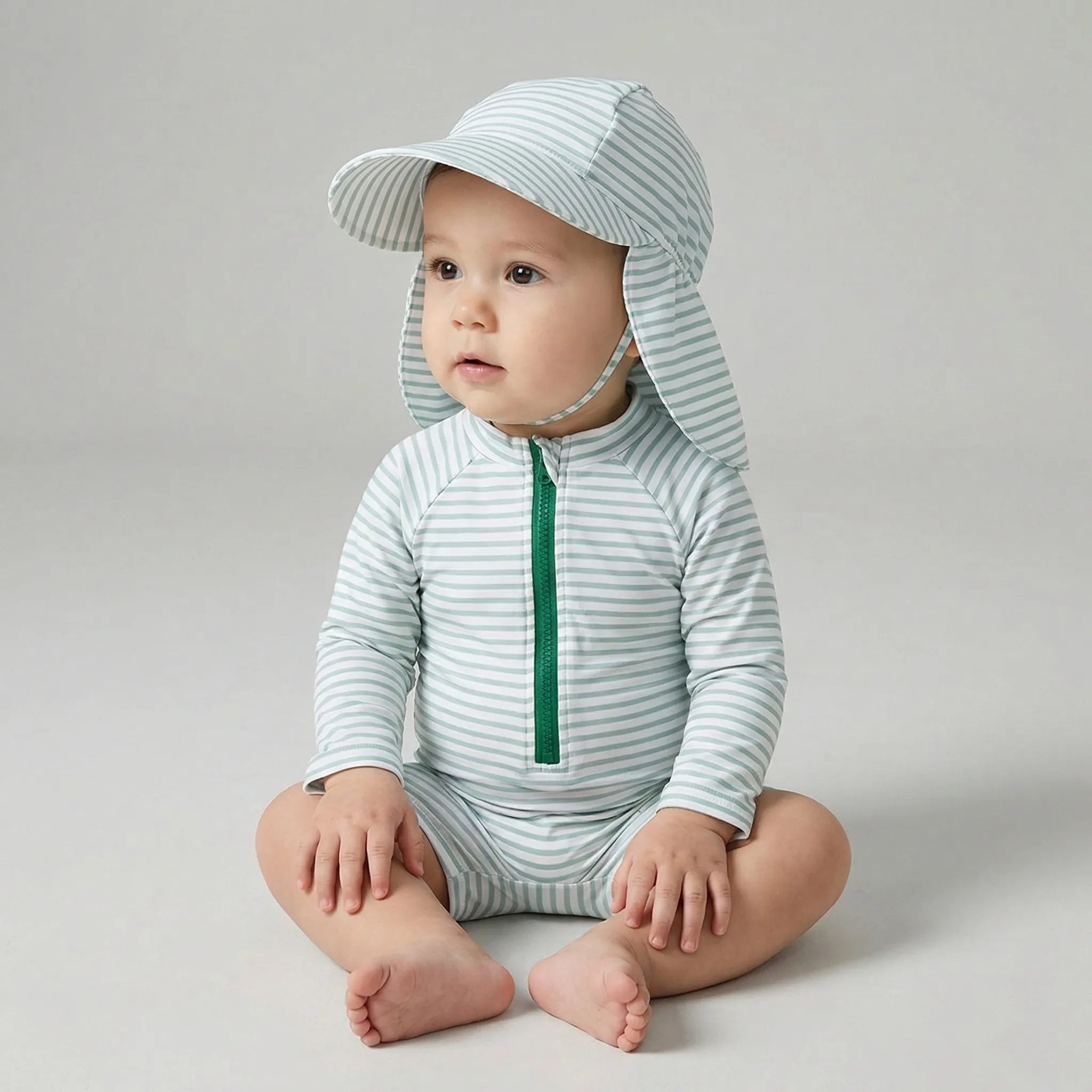 Nordspur | Seabuddo Long Sleeve Zip Swim Romper