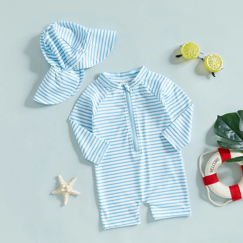 Nordspur | Seabuddo Long Sleeve Zip Swim Romper