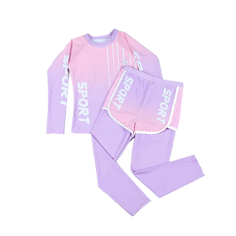 Nordspur | Seaswift Long Sleeve Two Piece Swimsuit