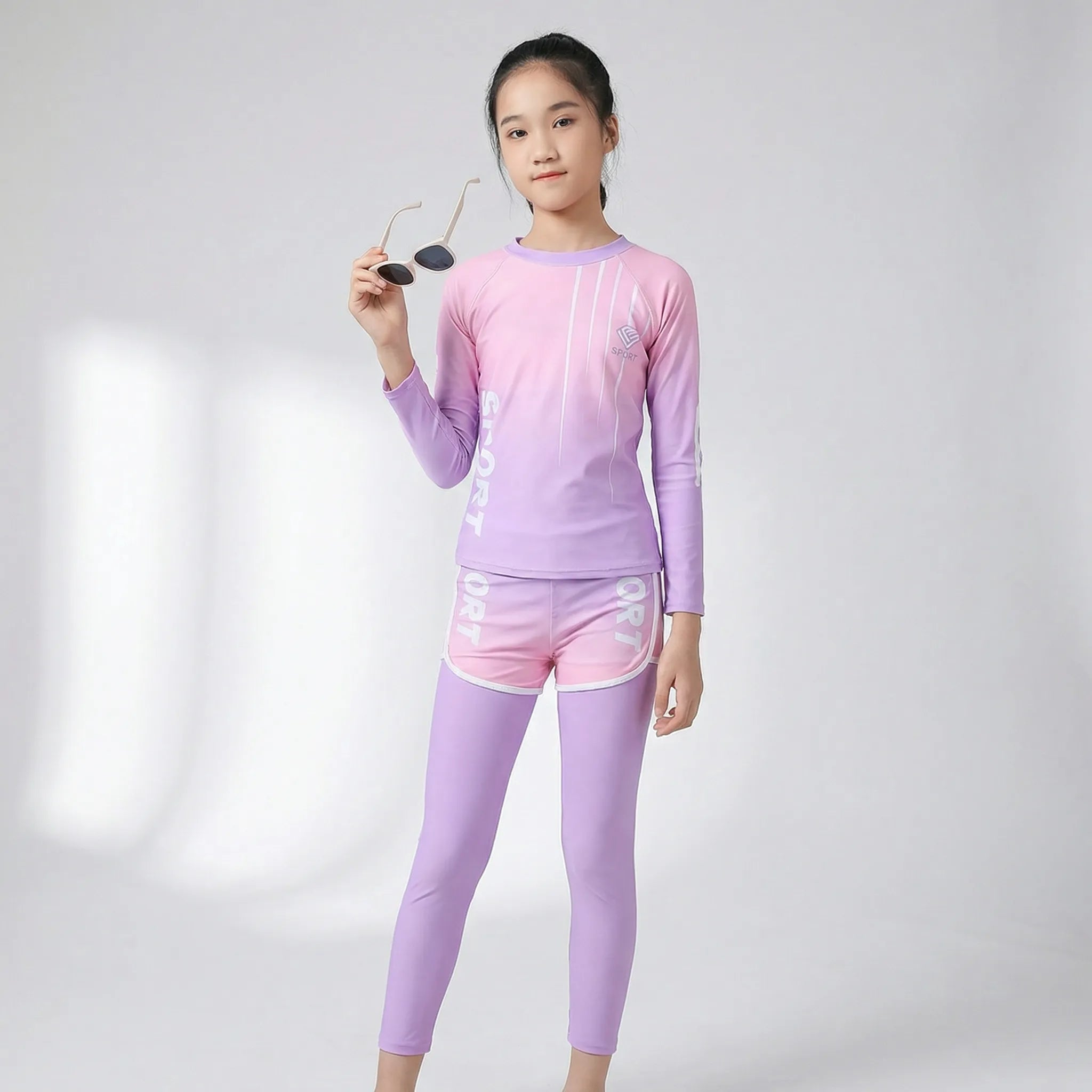 Nordspur | Seaswift Long Sleeve Two Piece Swimsuit