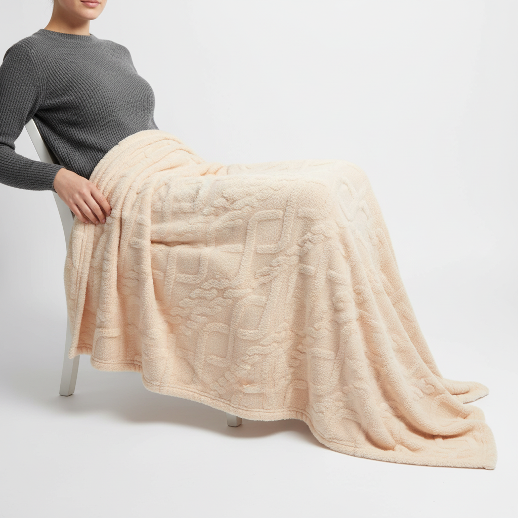 Nordspur | Single Layer Coral Fleece Throw