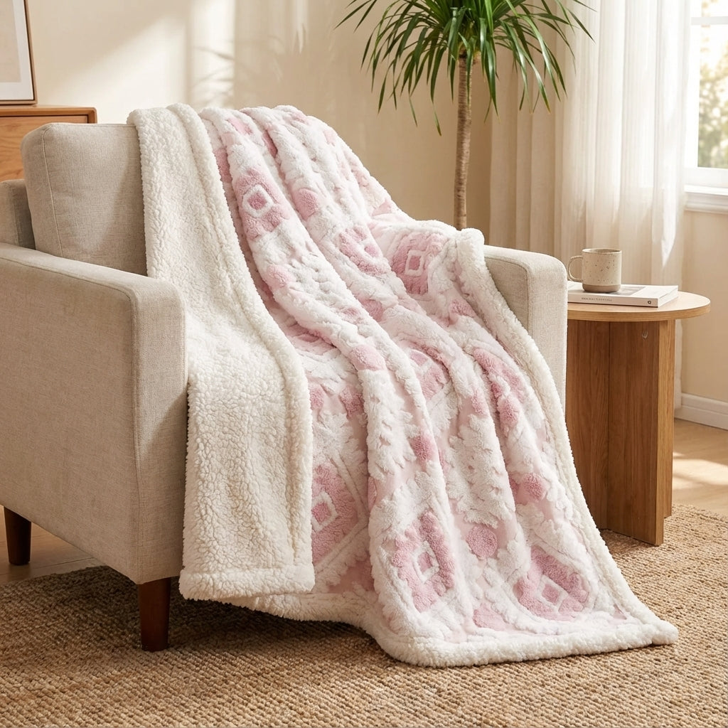 Nordspur | Snugglea Double Layer Jacquard Throw