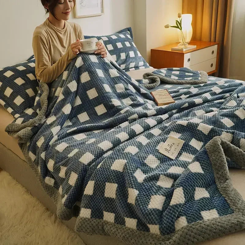Nordspur | Snugmora Knitted Throw Blanket