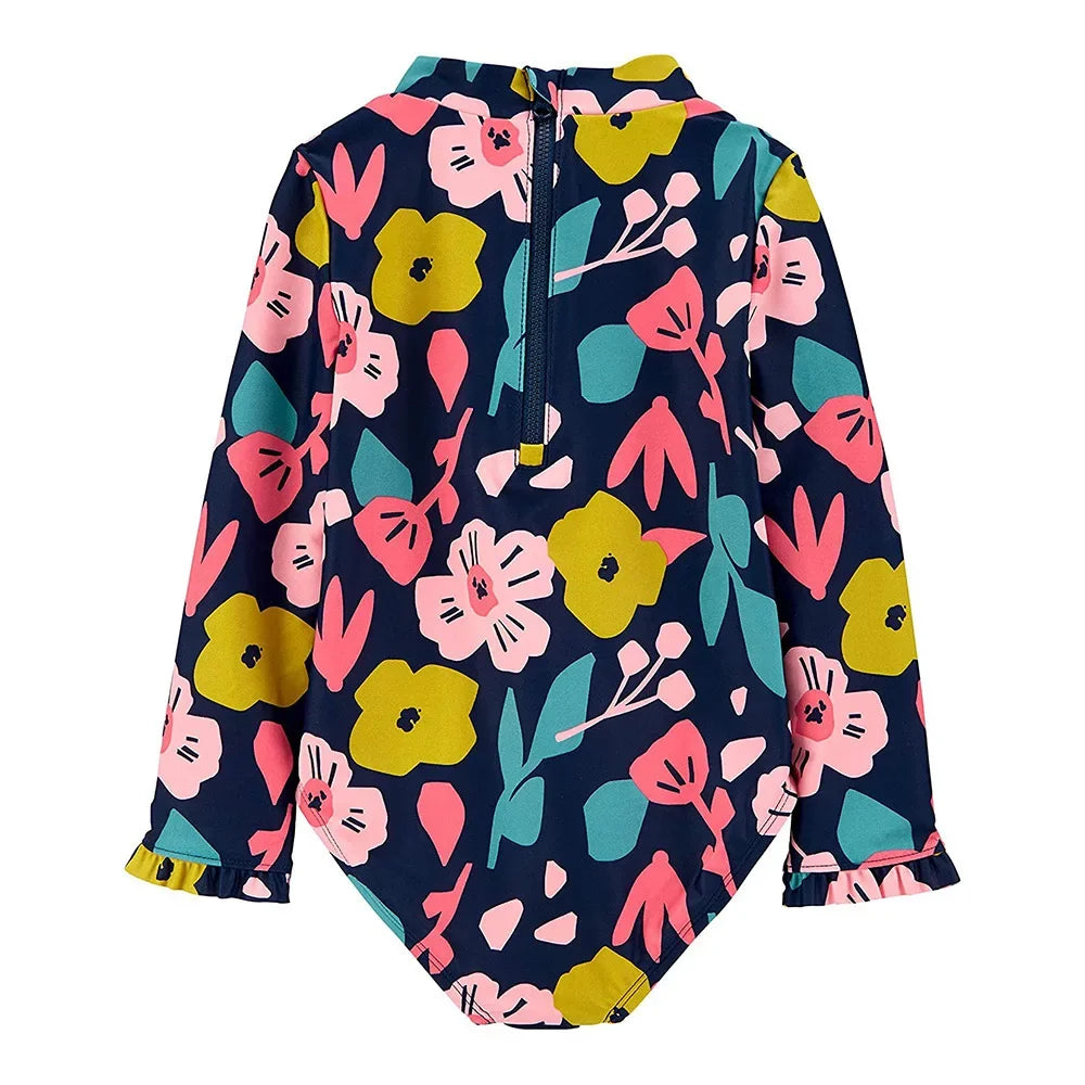 Nordspur | Solaflora Long Sleeve One Piece Swimsuit