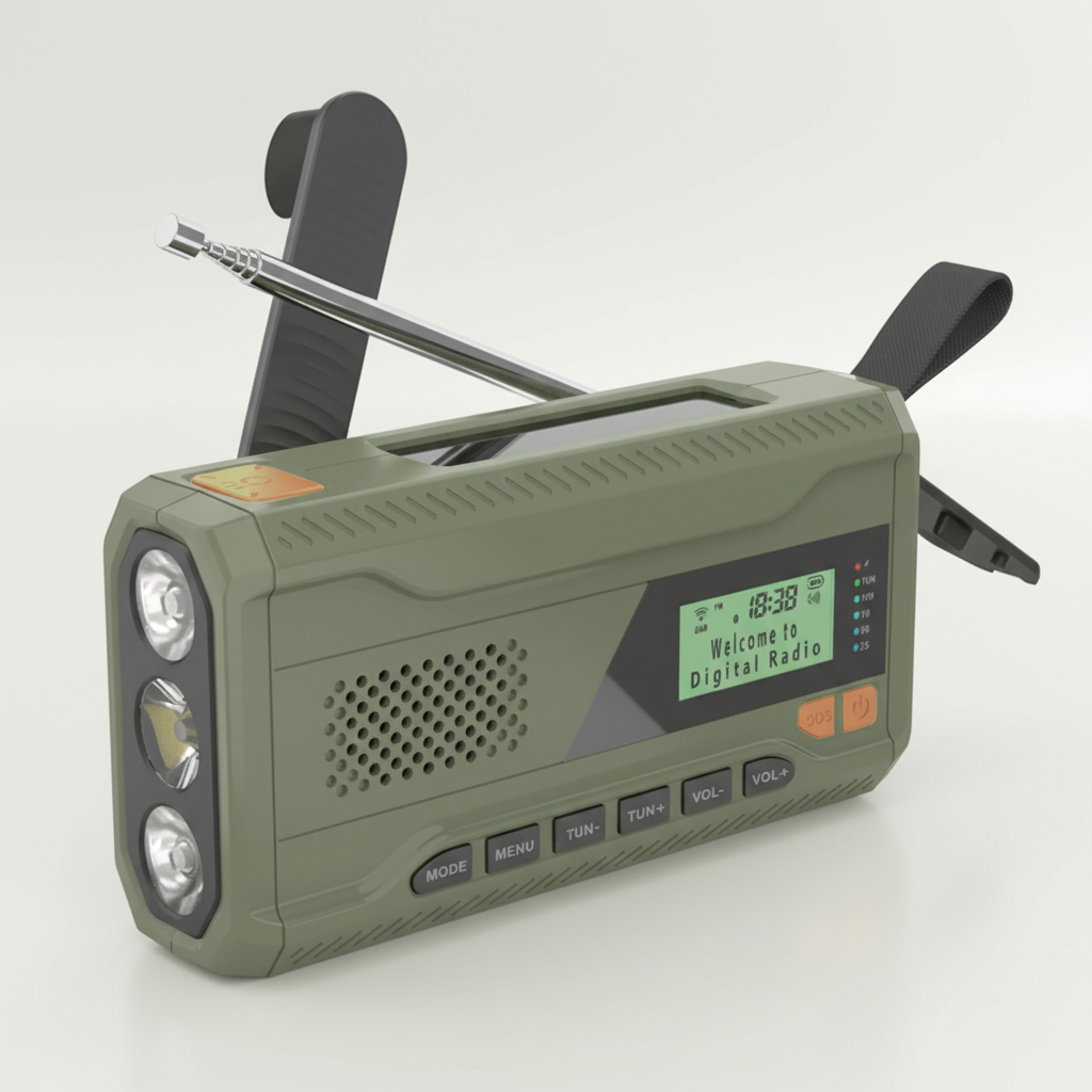 Nordspur | Solanta Portable Solar Crank Radio