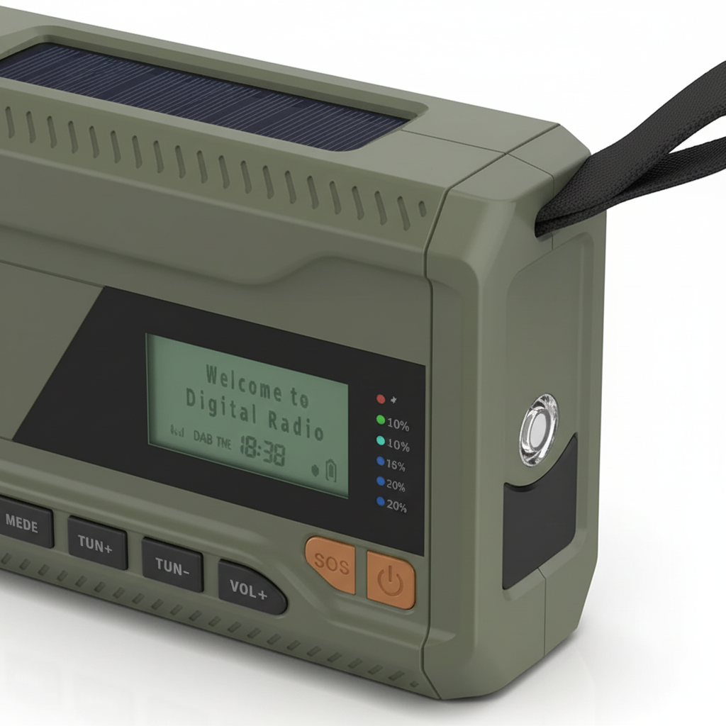 Nordspur | Solanta Portable Solar Crank Radio