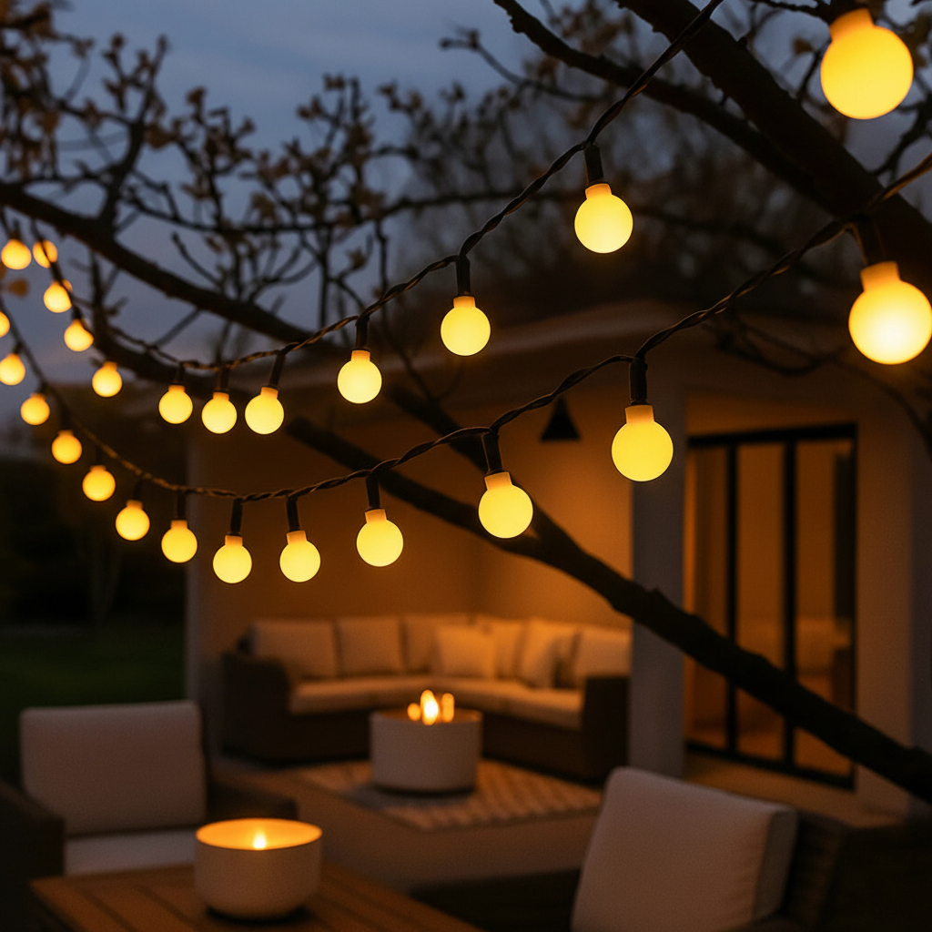 Nordspur | Solar Powered Outdoor String Lights