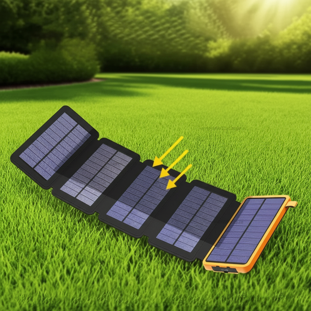 Nordspur | SolaraXel Foldable Solar Panel Power Bank