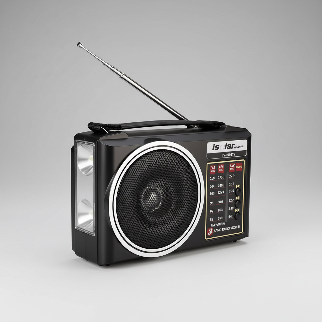 Nordspur | Solaraudio Portable Solar Emergency Radio