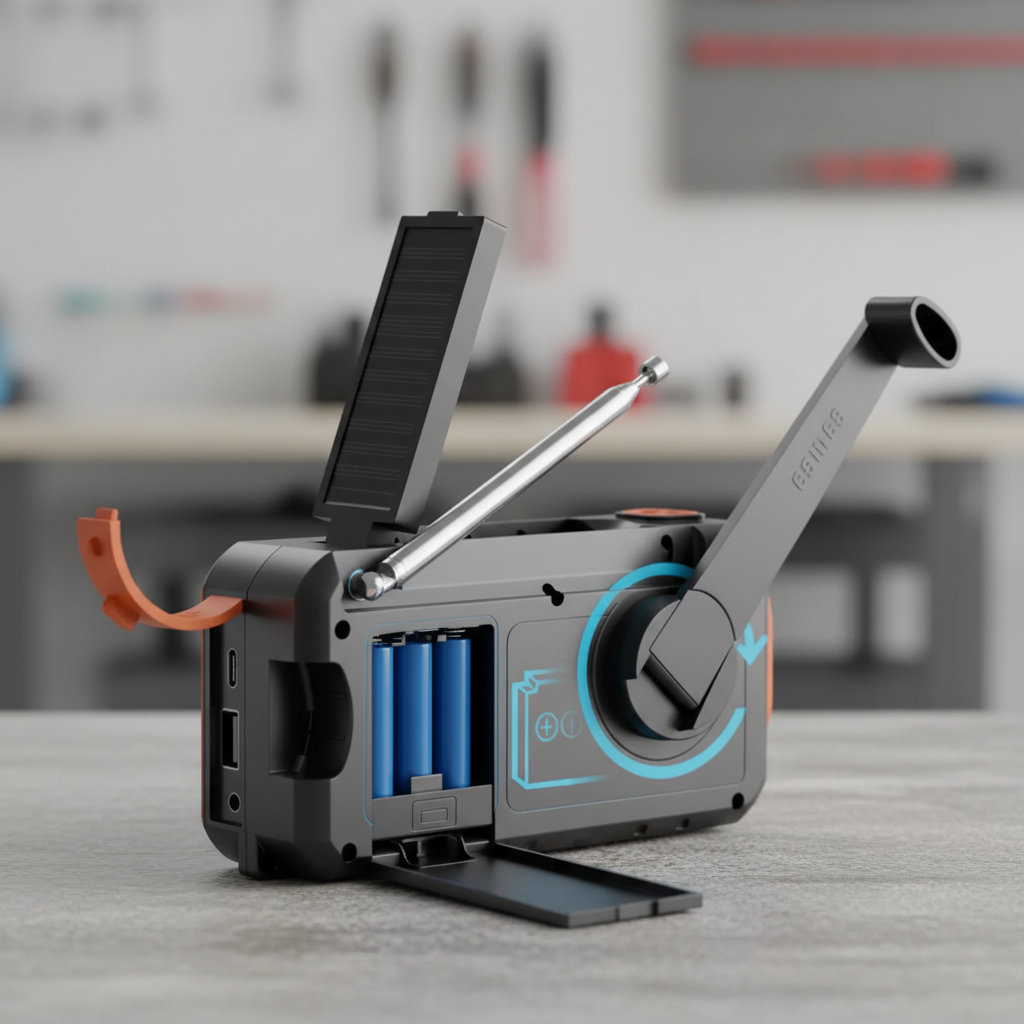 Nordspur | Solavox Portable Emergency Crank Radio