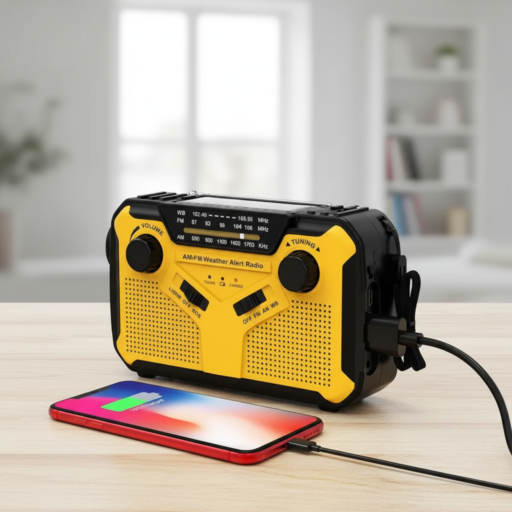 Nordspur | Solifone Portable Crank Solar Radio