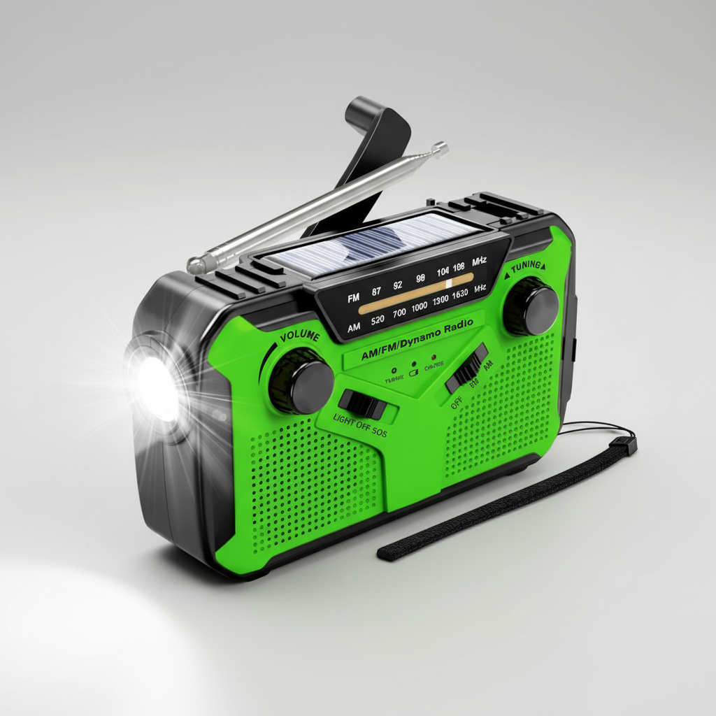 Nordspur | Solivox Hand Crank Emergency Radio