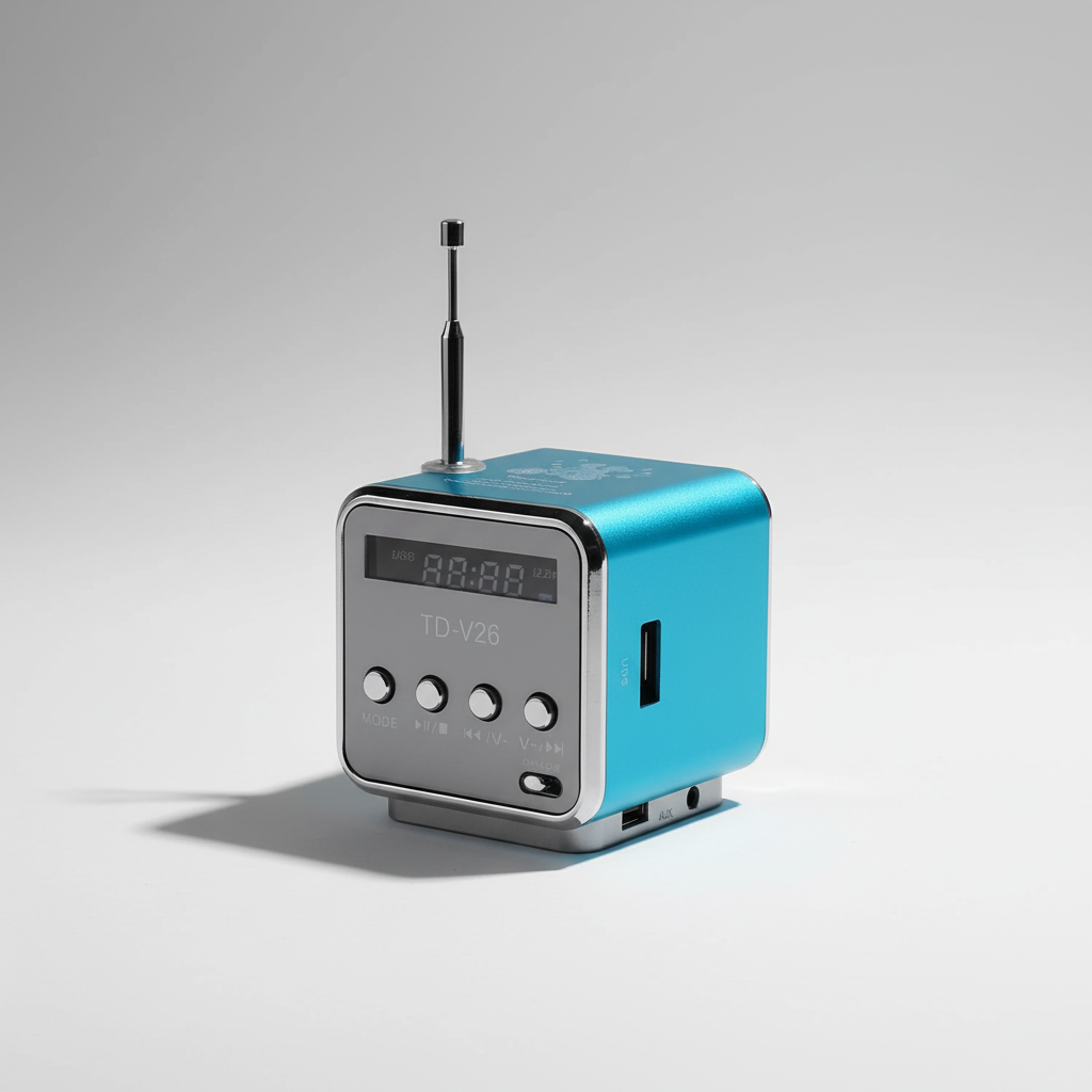 Nordspur | SoniqueCube Rechargeable Portable Mini Speaker
