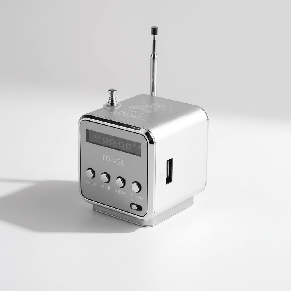 Nordspur | SoniqueCube Rechargeable Portable Mini Speaker
