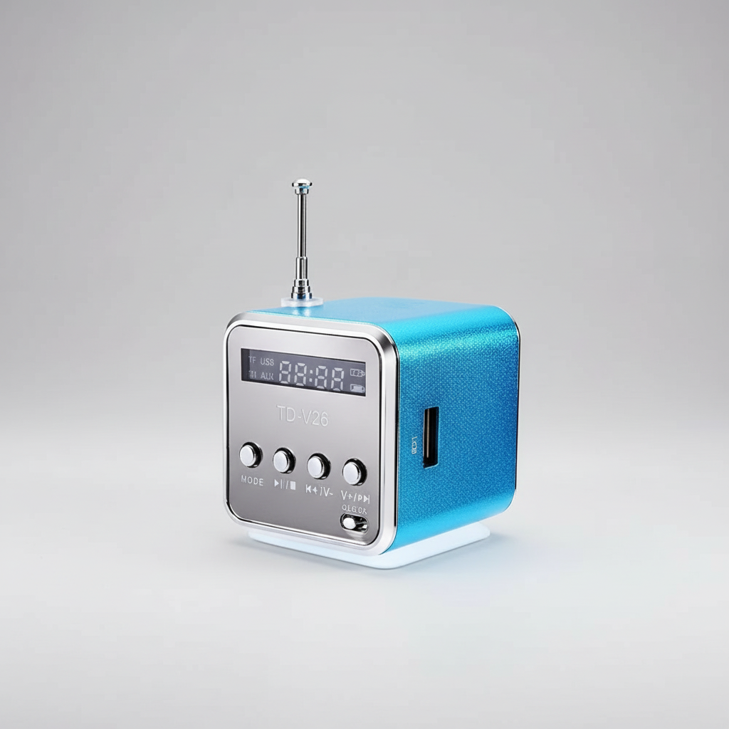 Nordspur | SoniqueCube Rechargeable Portable Mini Speaker