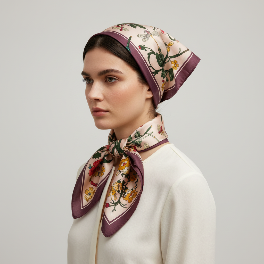 Nordspur | Square Silk Style Scarf
