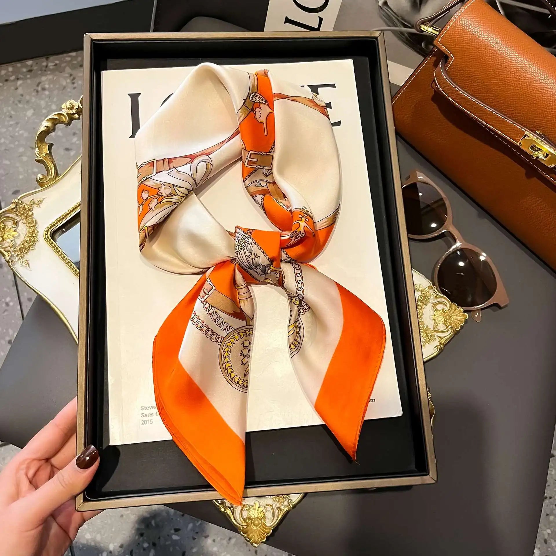 Nordspur | Square Silk Style Scarf