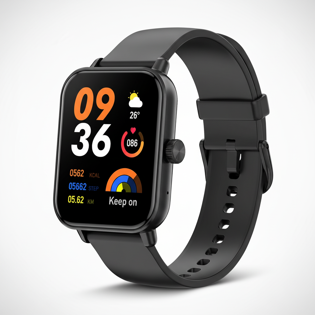 Nordspur | Square Touchscreen Smartwatch