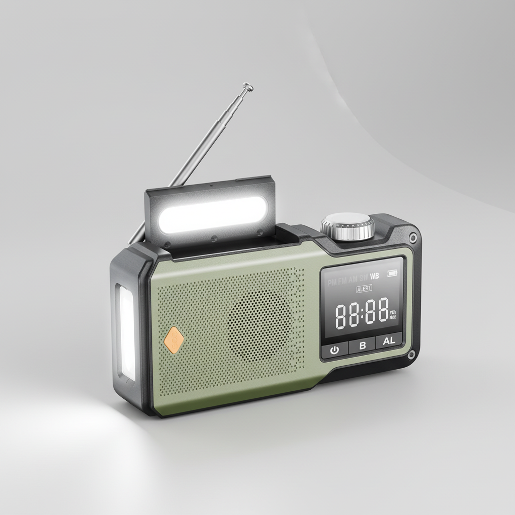 Nordspur | StormLumen Portable Hand Crank Radio