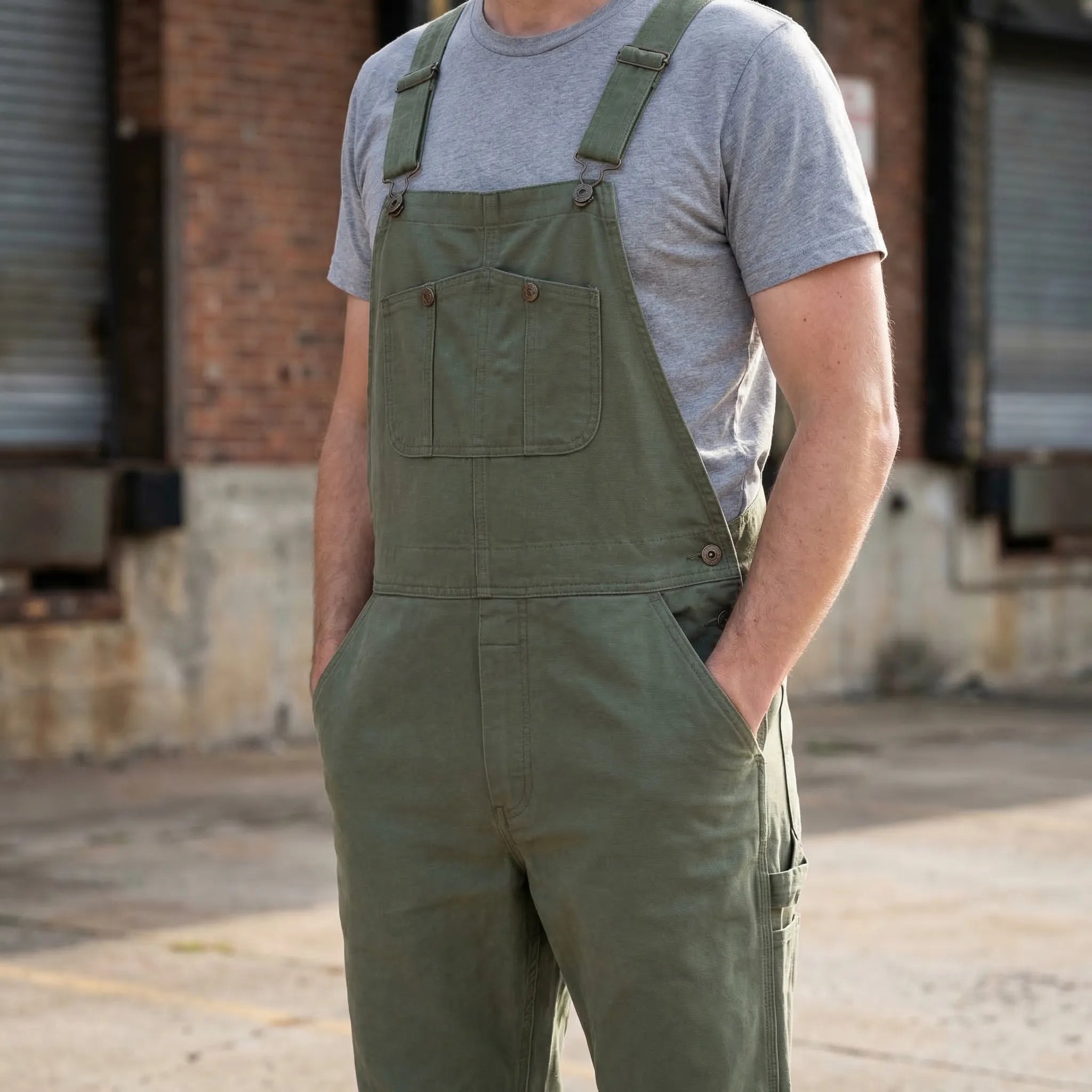 Nordspur | Strideall Loose Straight-Leg Bib Overall