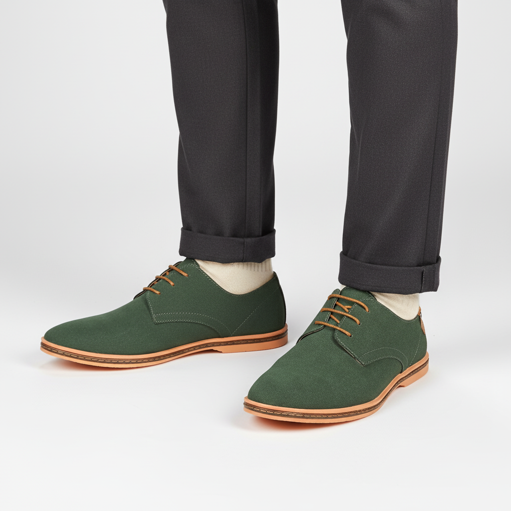 Nordspur | Suede Leather Oxford Shoe