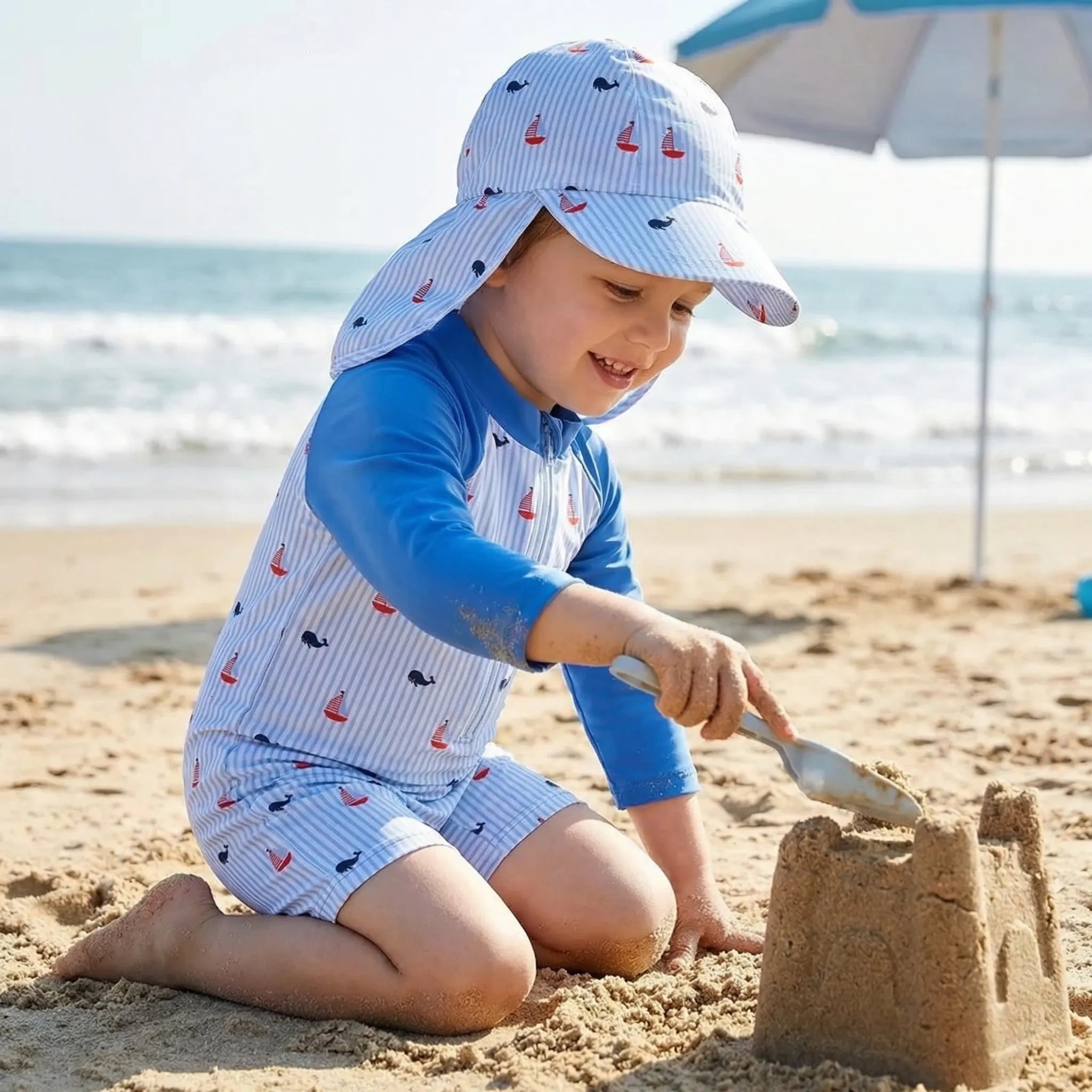 Nordspur | SunTideo Long Sleeve Kids Swimsuit