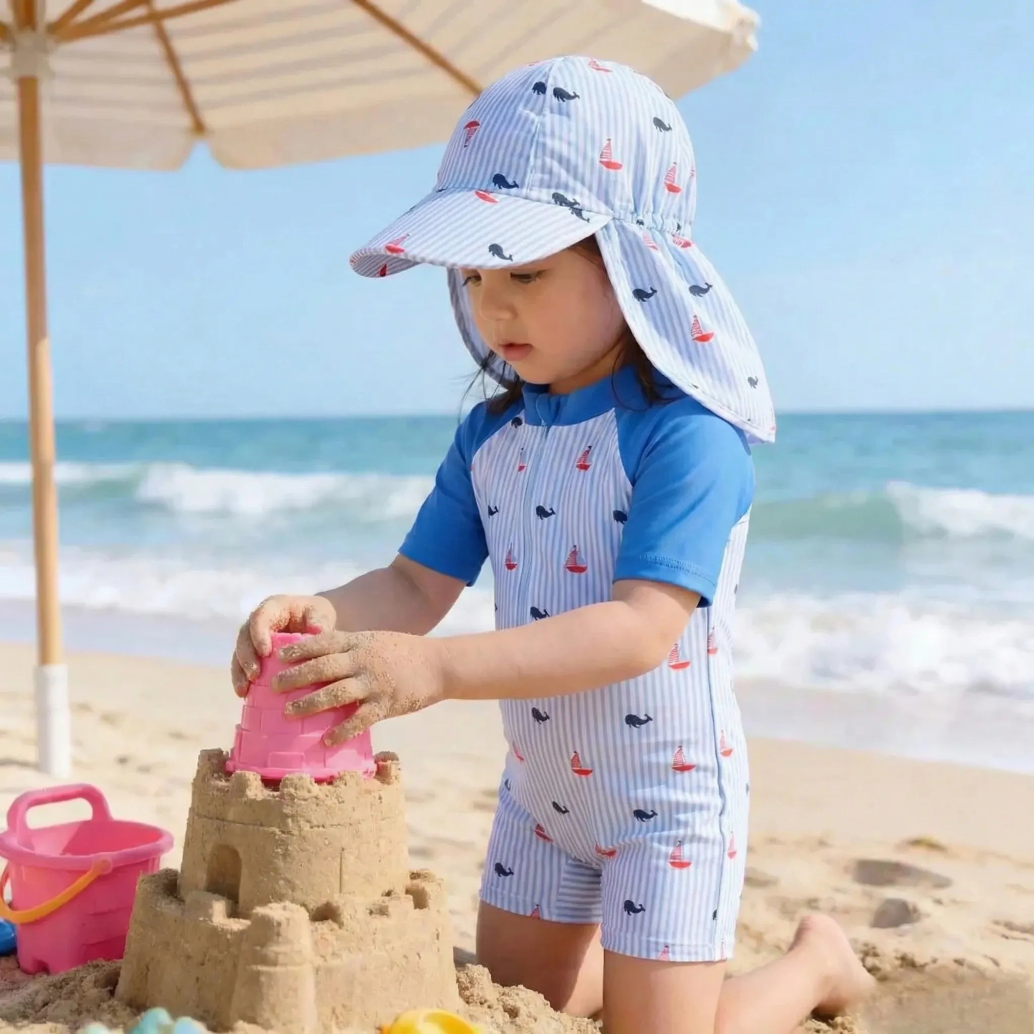 Nordspur | SunTideo Long Sleeve Kids Swimsuit