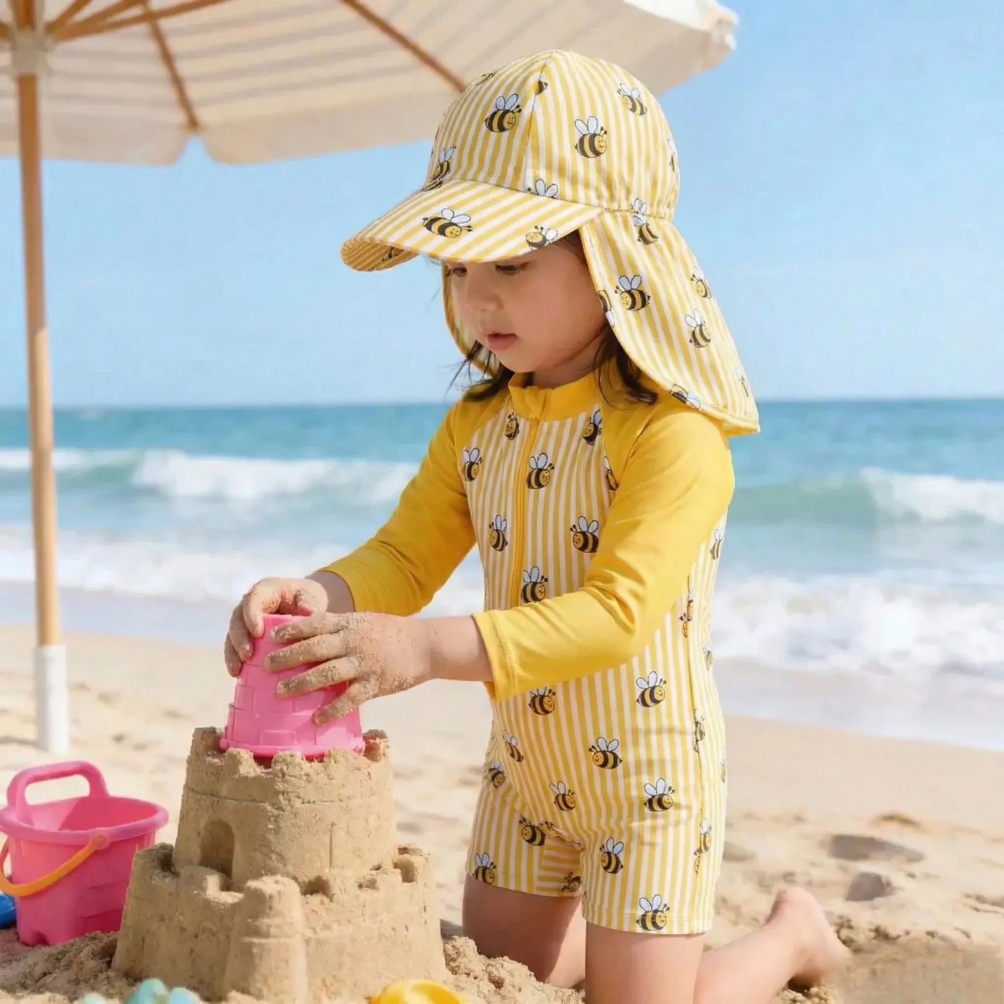 Nordspur | SunTideo Long Sleeve Kids Swimsuit