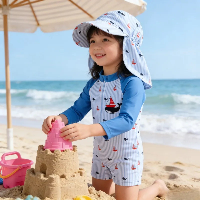 Nordspur | SunTideo Long Sleeve Kids Swimsuit