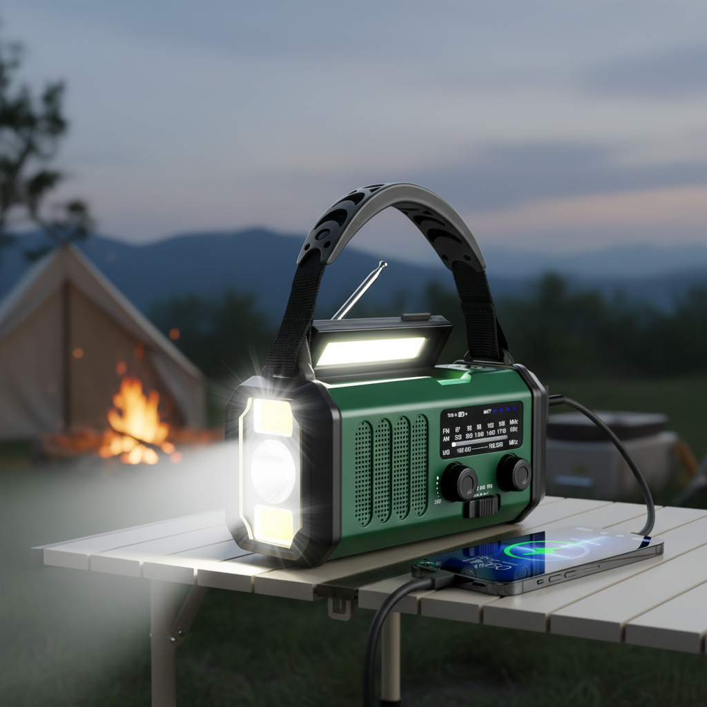 Nordspur | SurviBeam Hand Crank Emergency Radio