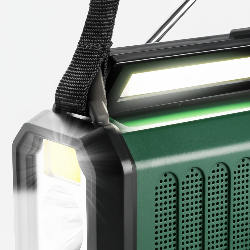 Nordspur | SurviBeam Hand Crank Emergency Radio