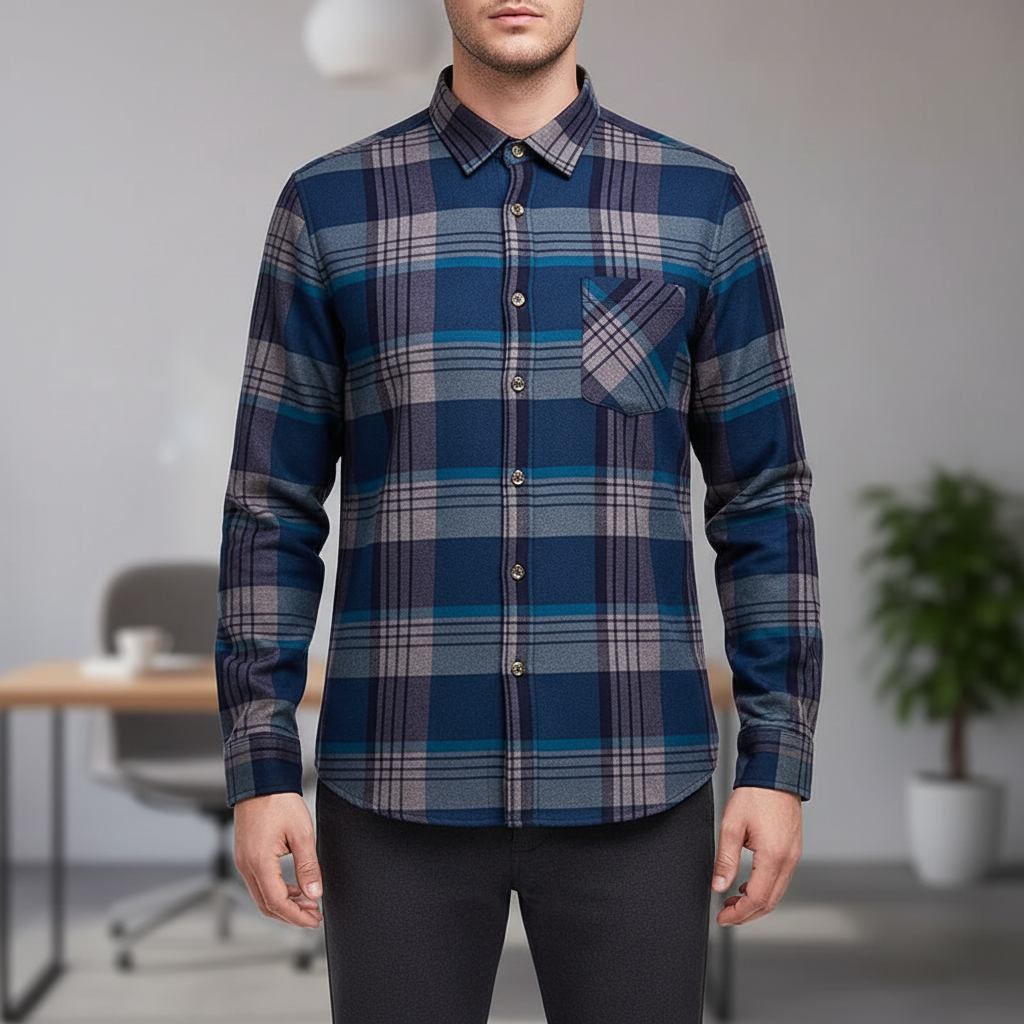 Nordspur | Thickened Flannel Shirt