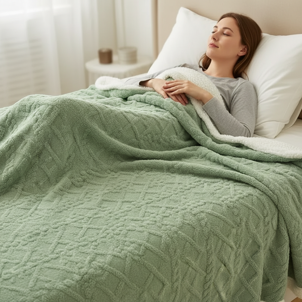 Nordspur | Thickened Jacquard Blanket