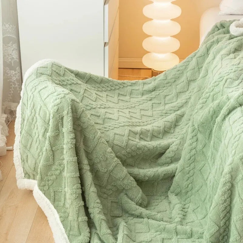 Nordspur | Thickened Jacquard Blanket