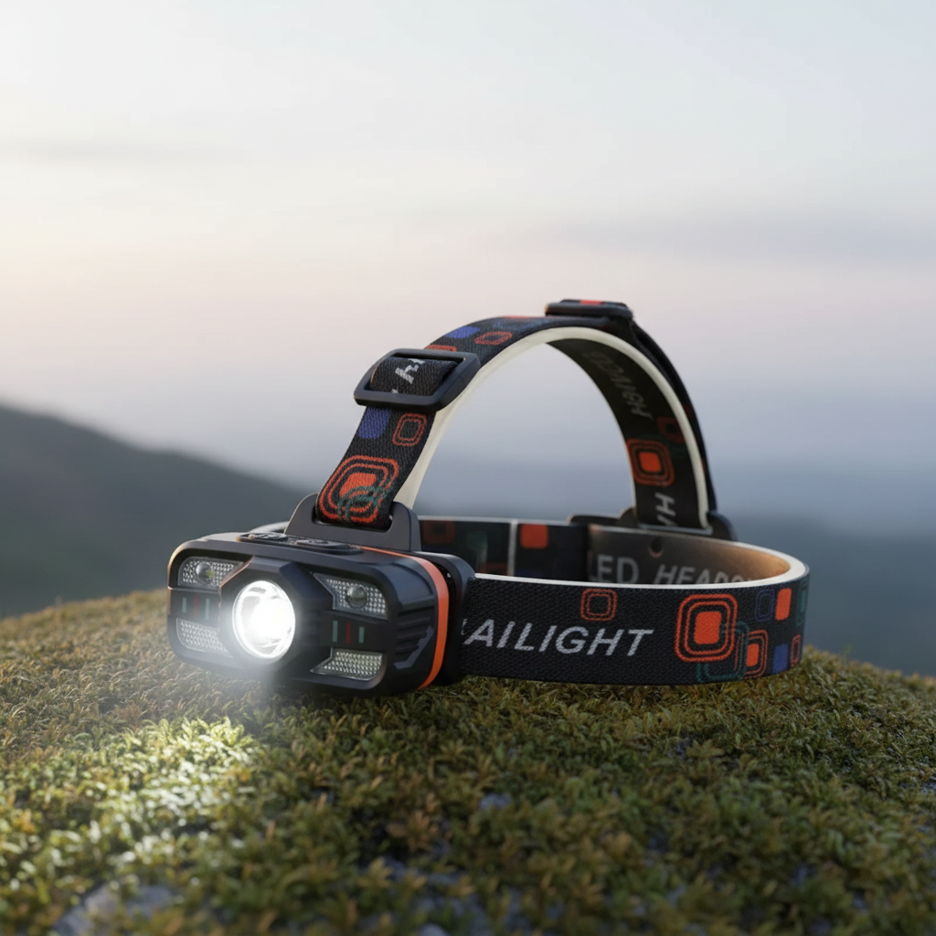 Nordspur | TrailGlint USB Rechargeable LED Headlamp