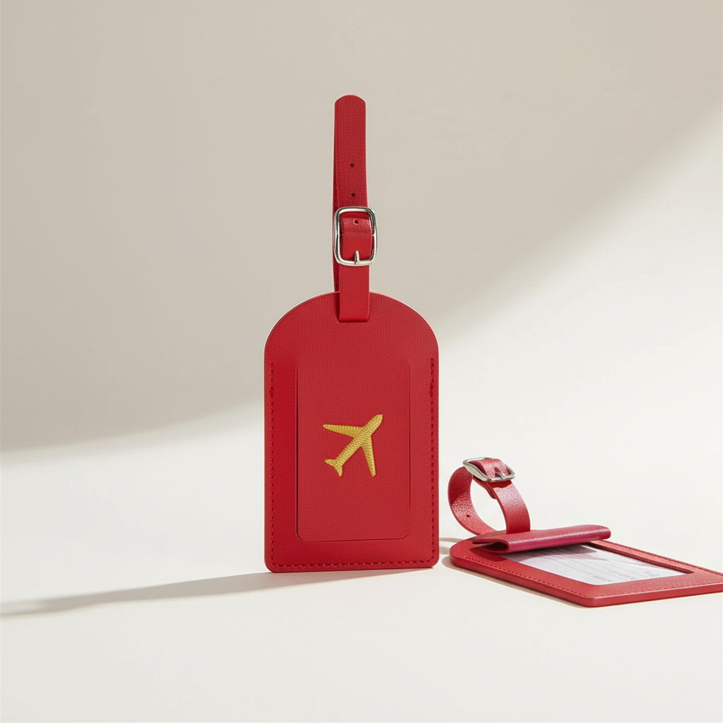 Nordspur | Travelloft Stamped Faux Leather Luggage Tag