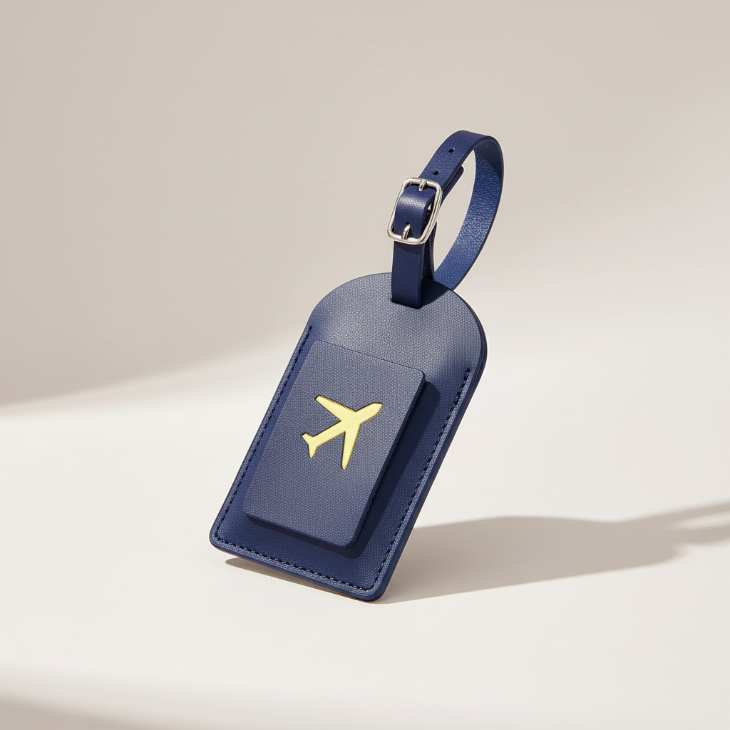 Nordspur | Travelloft Stamped Faux Leather Luggage Tag