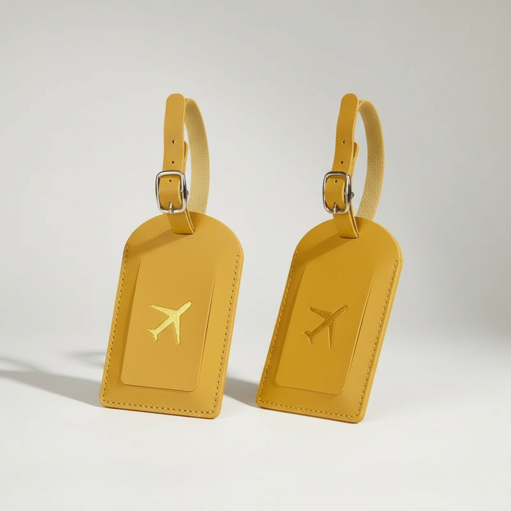 Nordspur | Travelloft Stamped Faux Leather Luggage Tag